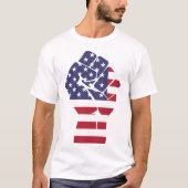 アメリカ拳旗 Tシャツ (正面)