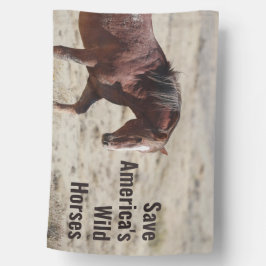 アメリカ救の野生の馬 ハウスフラッグ