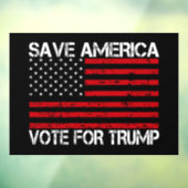 アメリカ救トランプの投票 ウィンドウサイン (シート3)