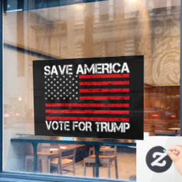 アメリカ救トランプの投票 ウィンドウサイン