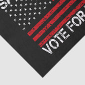 アメリカ救トランプの投票 薄葉紙 (詳細)