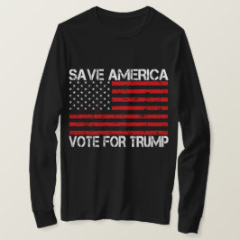 アメリカ救トランプの投票 Tシャツ