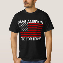 アメリカ救トランプの投票 Tシャツ