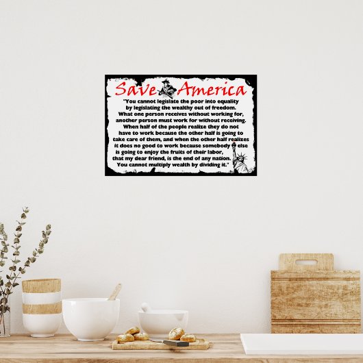 アメリカ救! ポスター (キッチン)