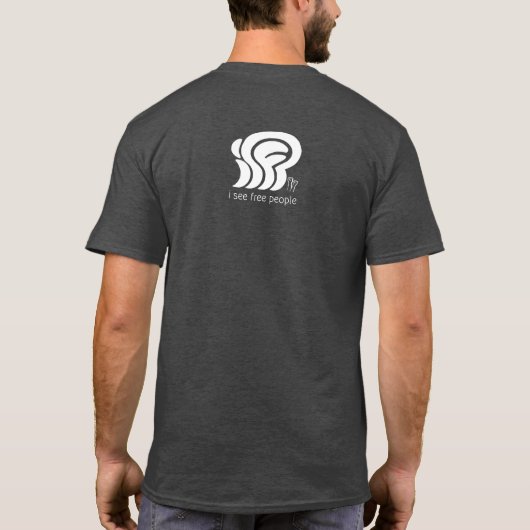 アメリカ救 Tシャツ (裏面)