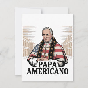 アメリカ教皇レオ・カトリック教会キリスト教信仰 サンキューカード