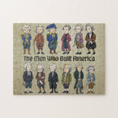 アメリカ教育用ジグソーパズルを作った男たち ジグソーパズル (横)