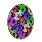 アメリカ数々ののサッカーまたはサッカー ダーツボード (正面左)