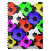 アメリカ数々ののサッカーまたはサッカー ノートブック (正面)