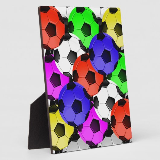 アメリカ数々ののサッカーまたはサッカー フォトプラーク (側面)