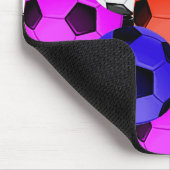 アメリカ数々ののサッカーまたはサッカー マウスパッド (コーナー)