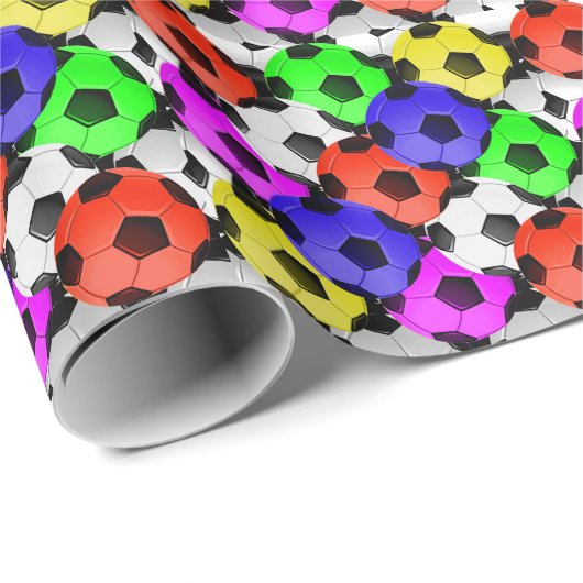 アメリカ数々ののサッカーまたはサッカー ラッピングペーパー (ロールコーナー)