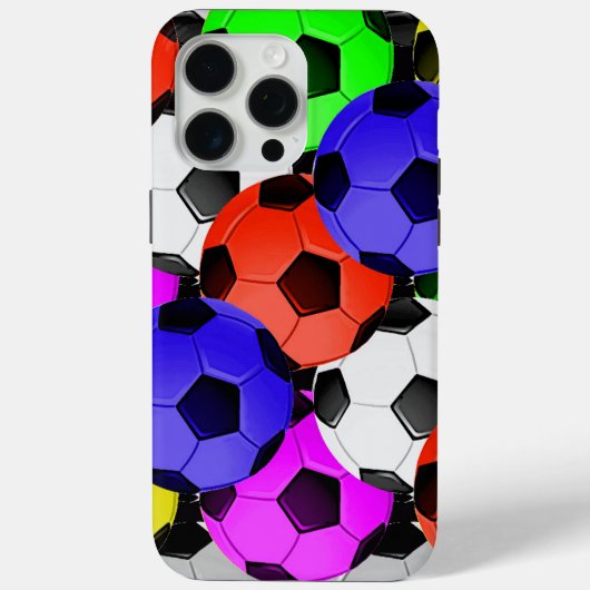 アメリカ数々ののサッカーまたはサッカー Case-Mate iPhoneケース (裏面)