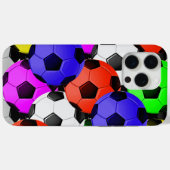 アメリカ数々ののサッカーまたはサッカー Case-Mate iPhoneケース (裏面 (横))