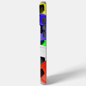 アメリカ数々ののサッカーまたはサッカー Case-Mate iPhoneケース (裏面 / 左)