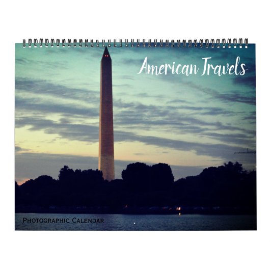 アメリカ旅行 2027 大 カレンダー (カバー)