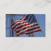 アメリカ旗 名刺 (裏面)