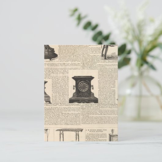 アメリカ時計会社 ポストカード (スタンド正面)