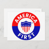 アメリカ最初のポストカード ポストカード (正面/裏面)