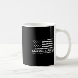 アメリカ最初の新しい日のドン、ドナルド・トランプ コーヒーマグカップ