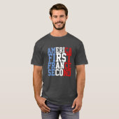 アメリカ最初フランス第2 Tシャツ (正面フル)