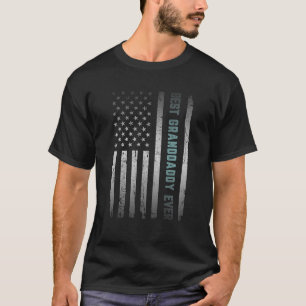 アメリカ最高の合衆国国旗の父親と共に祖父 Tシャツ