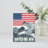 アメリカ未編集のヴィンテージ写真アメリカの古い美学 ポストカード (スタンド正面)