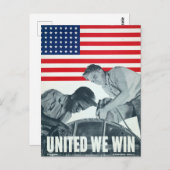 アメリカ未編集のヴィンテージ写真アメリカの古い美学 ポストカード (正面/裏面)