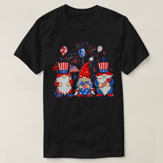 アメリカ格言7月4日U.S. Independence For M Tシャツ (デザイン正面)