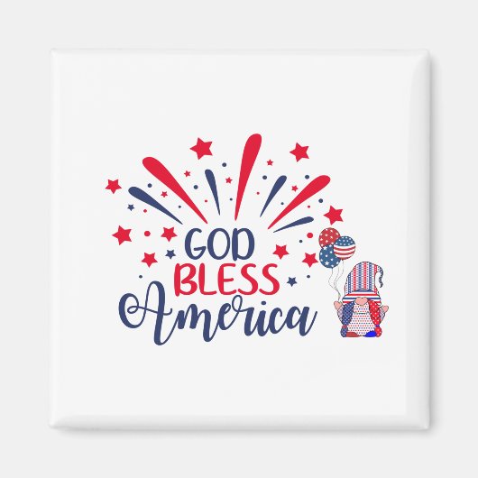 アメリカ格言 マグネット (正面)