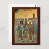 アメリカ正教会ミッション祈りの言葉カード ポストカード (正面/裏面)