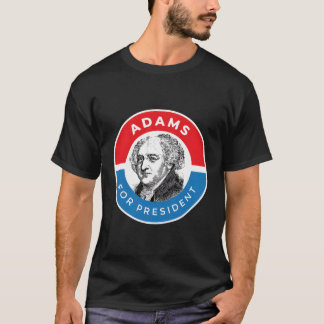 アメリカ歴史学会会長ジョン・アダムス Tシャツ
