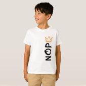 アメリカ民主主義反トランプTシャツ No Kings Tシャツ (正面フル)