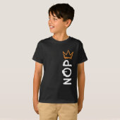 アメリカ民主主義反トランプTシャツ No Kings Tシャツ (正面フル)