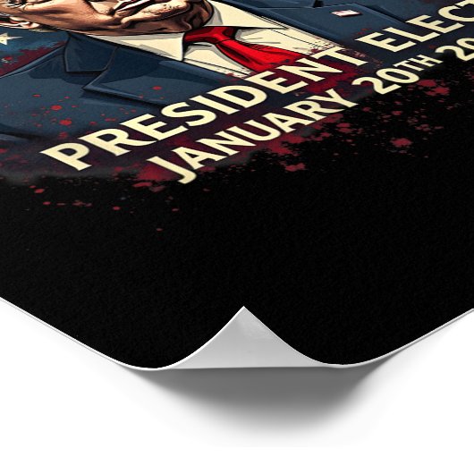 アメリカ民主主義選主席投票ドナルド・トゥー ポスター (角)