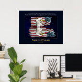 アメリカ永遠の愛国心のポスター ポスター (ホームオフィス)