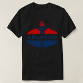 アメリカ油 Tシャツ (デザイン正面)