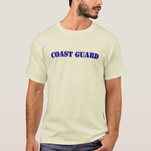 アメリカ沿岸警備隊 メンズ ベーシック Tシャツ (正面)