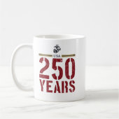 アメリカ海兵隊イーグル250周年記念 コーヒーマグカップ (左)