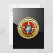 アメリカ海兵隊コマンド (MARFORCOM) [3D] ポストカード (正面/裏面)
