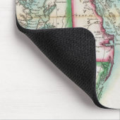 アメリカ海岸地図 マウスパッド (コーナー)