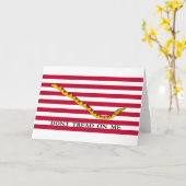 アメリカ海軍のジャックに踏み付けない カード (黄色い花)