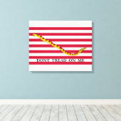 アメリカ海軍のジャックに踏み込むな キャンバスプリント (インサイチュ (ウッドフロア))