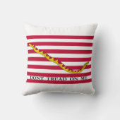 アメリカ海軍のジャックに踏み込むな クッション (裏面)