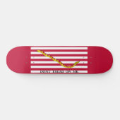 アメリカ海軍のジャックに踏み込むな スケートボード (横)