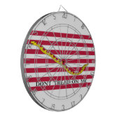 アメリカ海軍のジャックに踏み込むな ダーツボード (正面左)