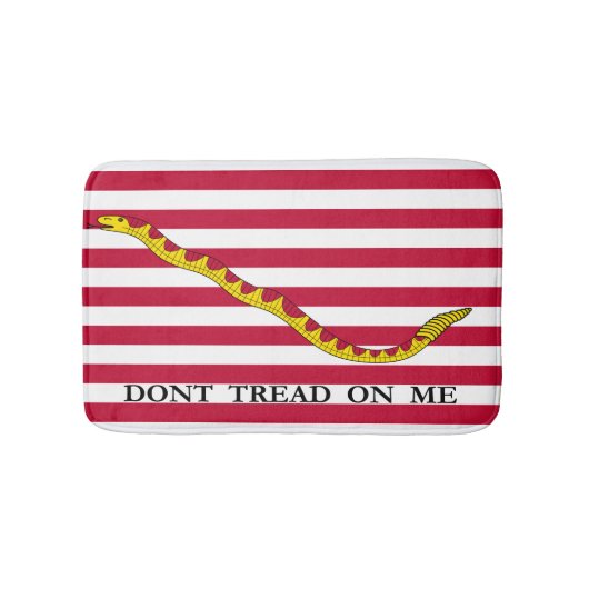 アメリカ海軍のジャックに踏み込むな バスマット (正面)