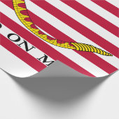 アメリカ海軍のジャックに踏み込むな ラッピングペーパー (角)