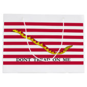 アメリカ海軍のジャックに踏み込むな ラージペーパーバッグ (裏面)