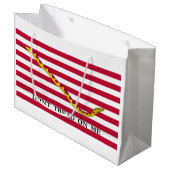 アメリカ海軍のジャックに踏み込むな ラージペーパーバッグ (正面アングル)